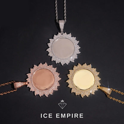 Iced Out Gold Plated Pendant