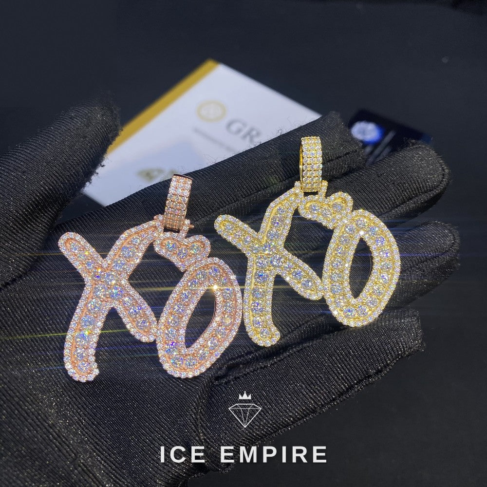 Iced Out 925 Silver Pendant