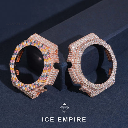Iced Out 925 Silver Watch