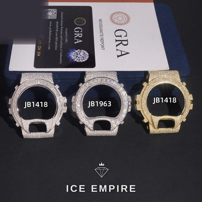 Iced Out 925 Silver Watch