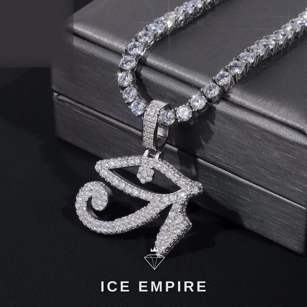 Iced Out Gold Plated Lab Grown Diamond Pendant
