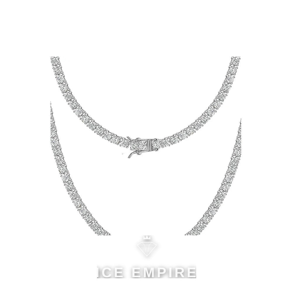 Iced Out 925 Silver Tennis Chain