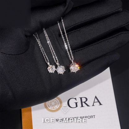 Iced Out Rose Gold Plated Moissanite Cuban Chain