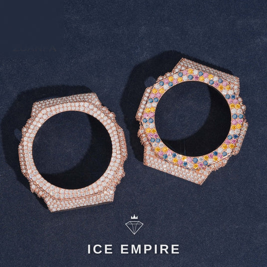 Iced Out 925 Silver Watch