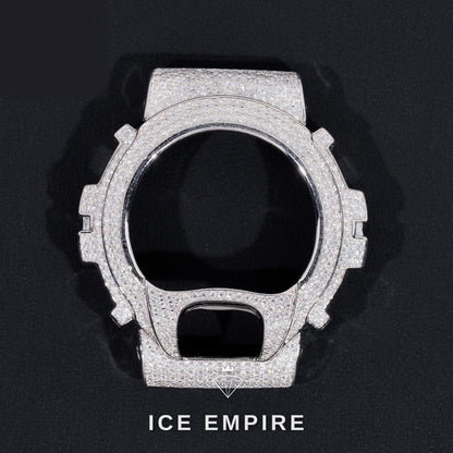 Iced Out 925 Silver Moissanite Watch