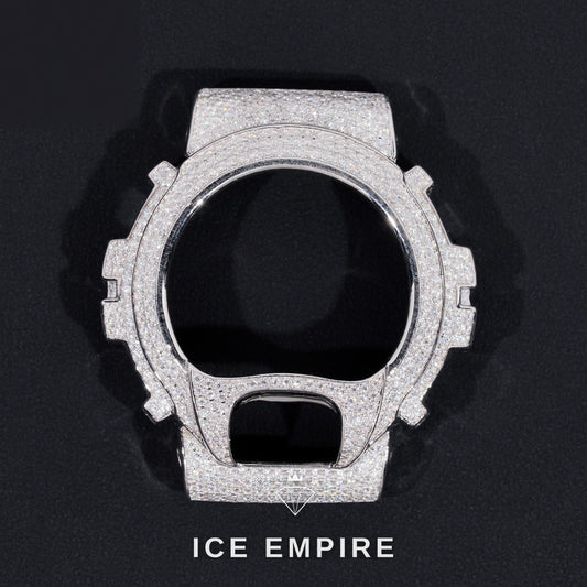 Iced Out 925 Silver Moissanite Watch