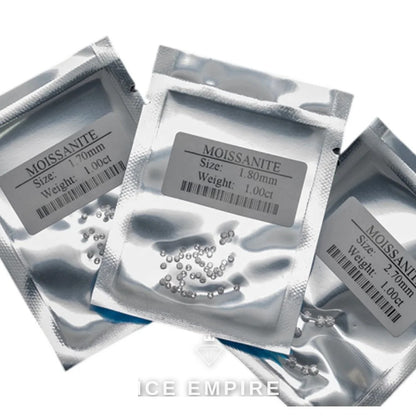Iced Out 925 Silver Moissanite Watch