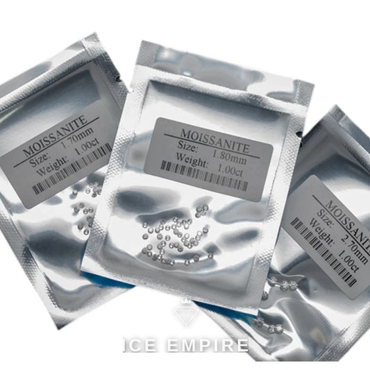 Iced Out 925 Silver Moissanite Watch