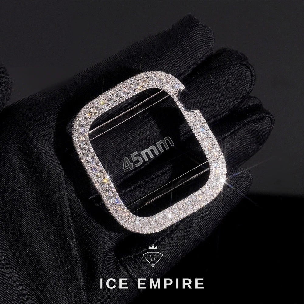 Iced Out 925 Silver Watch