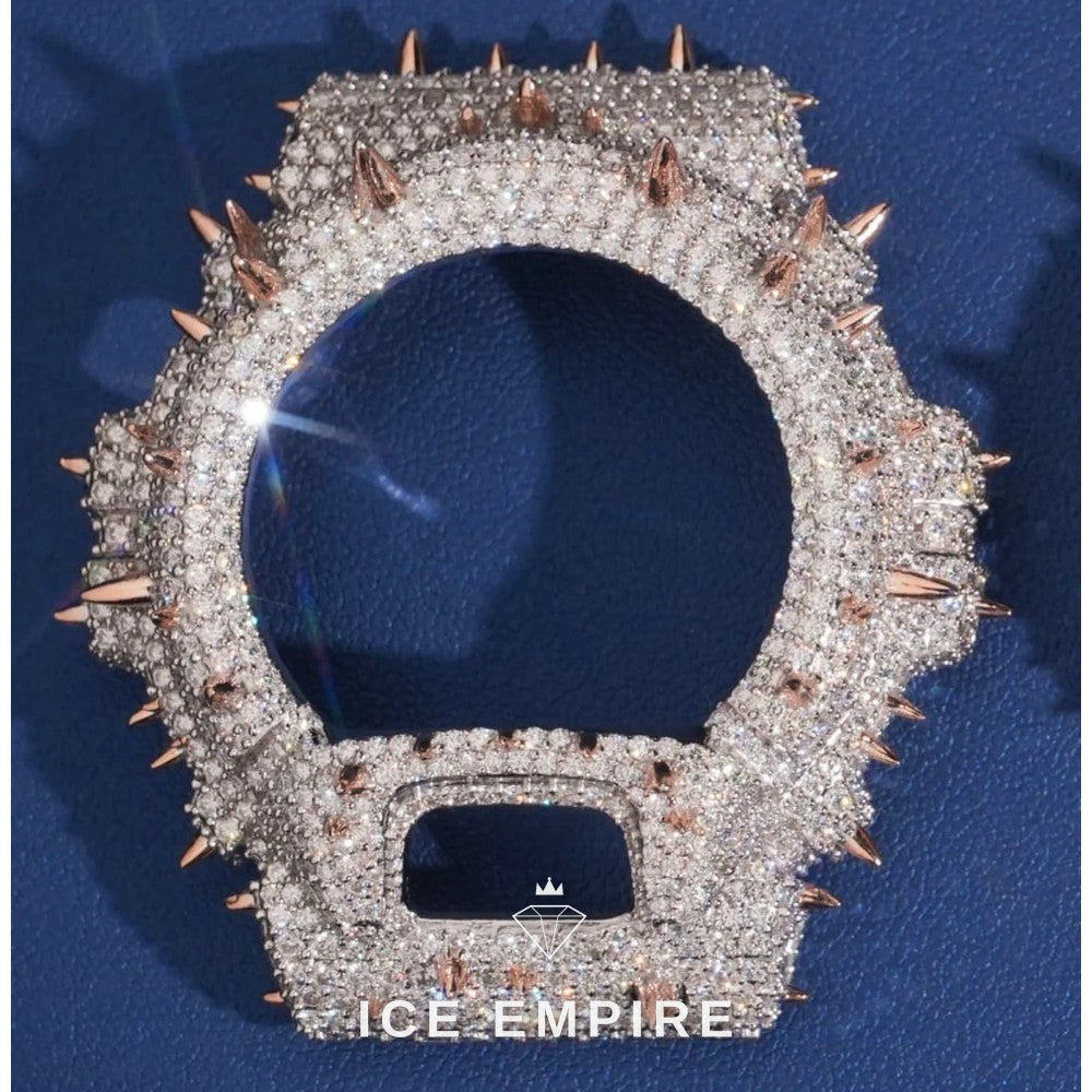 Iced Out 925 Silver Moissanite Watch