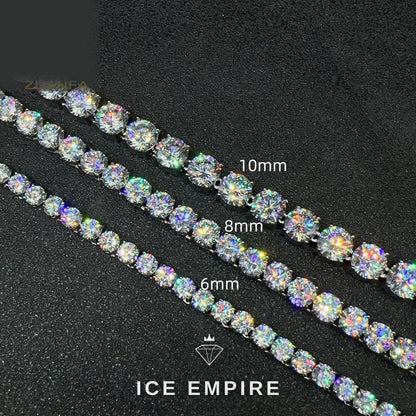 Iced Out Rose Gold Plated Cuban Chain