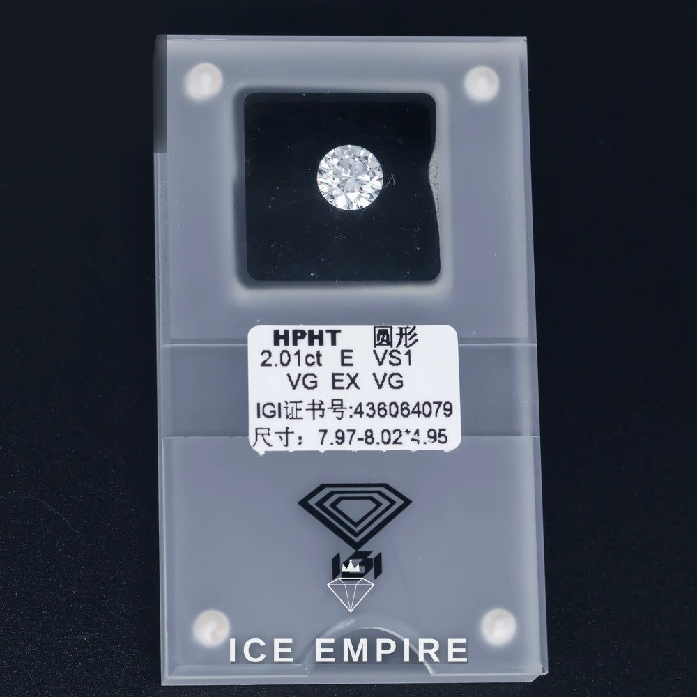Iced Out 925 Silver Lab Grown Diamond Pendant