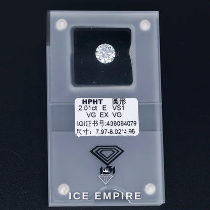 Iced Out 925 Silver Lab Grown Diamond Pendant
