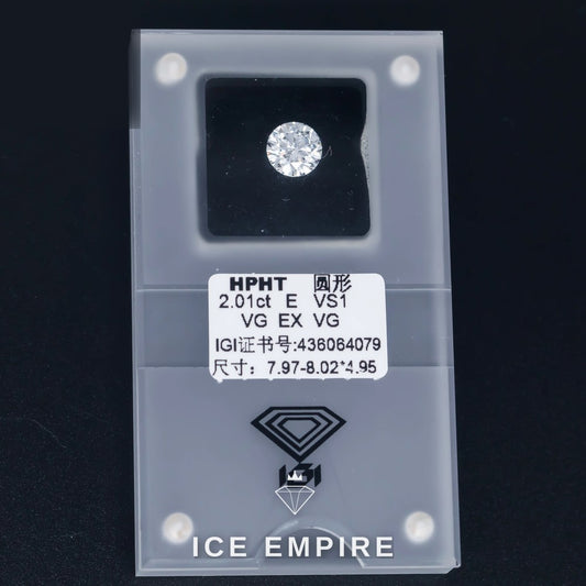 Iced Out 925 Silver Lab Grown Diamond Pendant