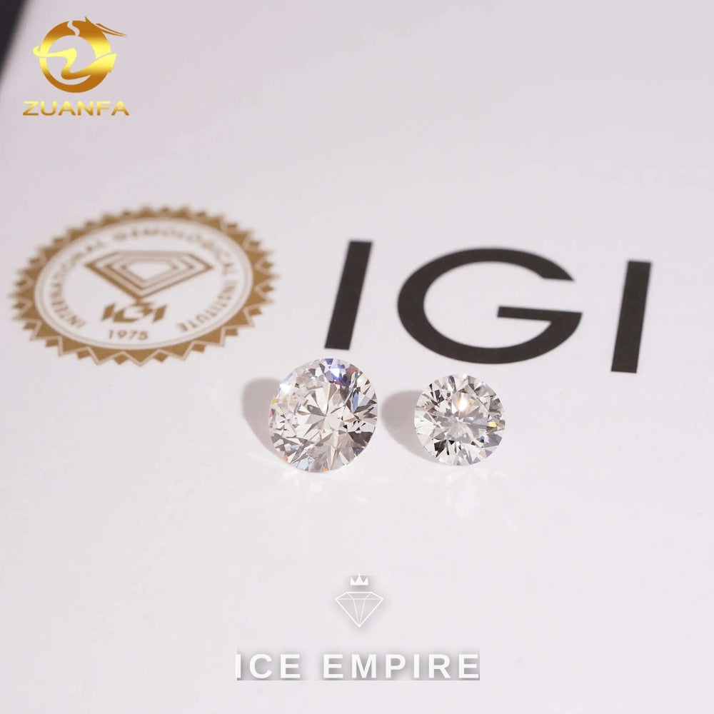 Iced Out 925 Silver Lab Grown Diamond Pendant