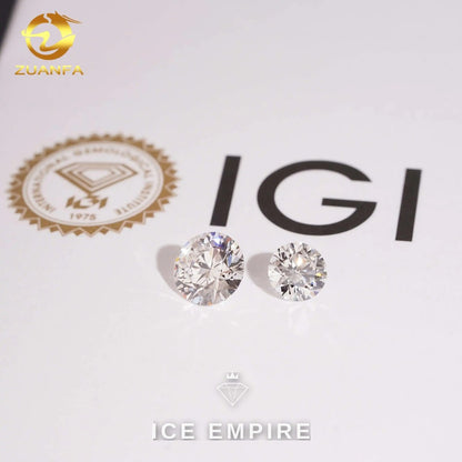 Iced Out 925 Silver Lab Grown Diamond Pendant