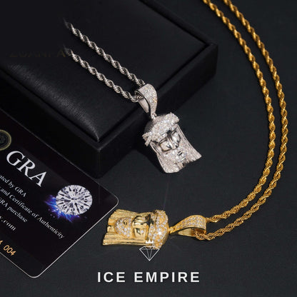 Iced Out 925 Silver Pendant