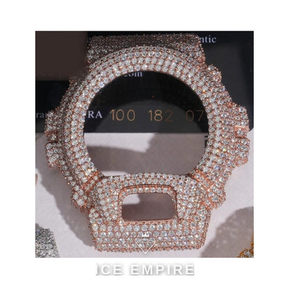 Iced Out 925 Silver Moissanite Watch