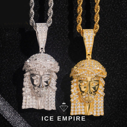 Iced Out Rose Gold Plated Pendant
