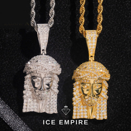 Iced Out Rose Gold Plated Pendant