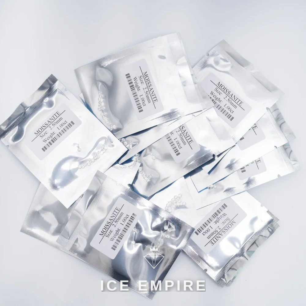 Iced Out 925 Silver Moissanite Watch