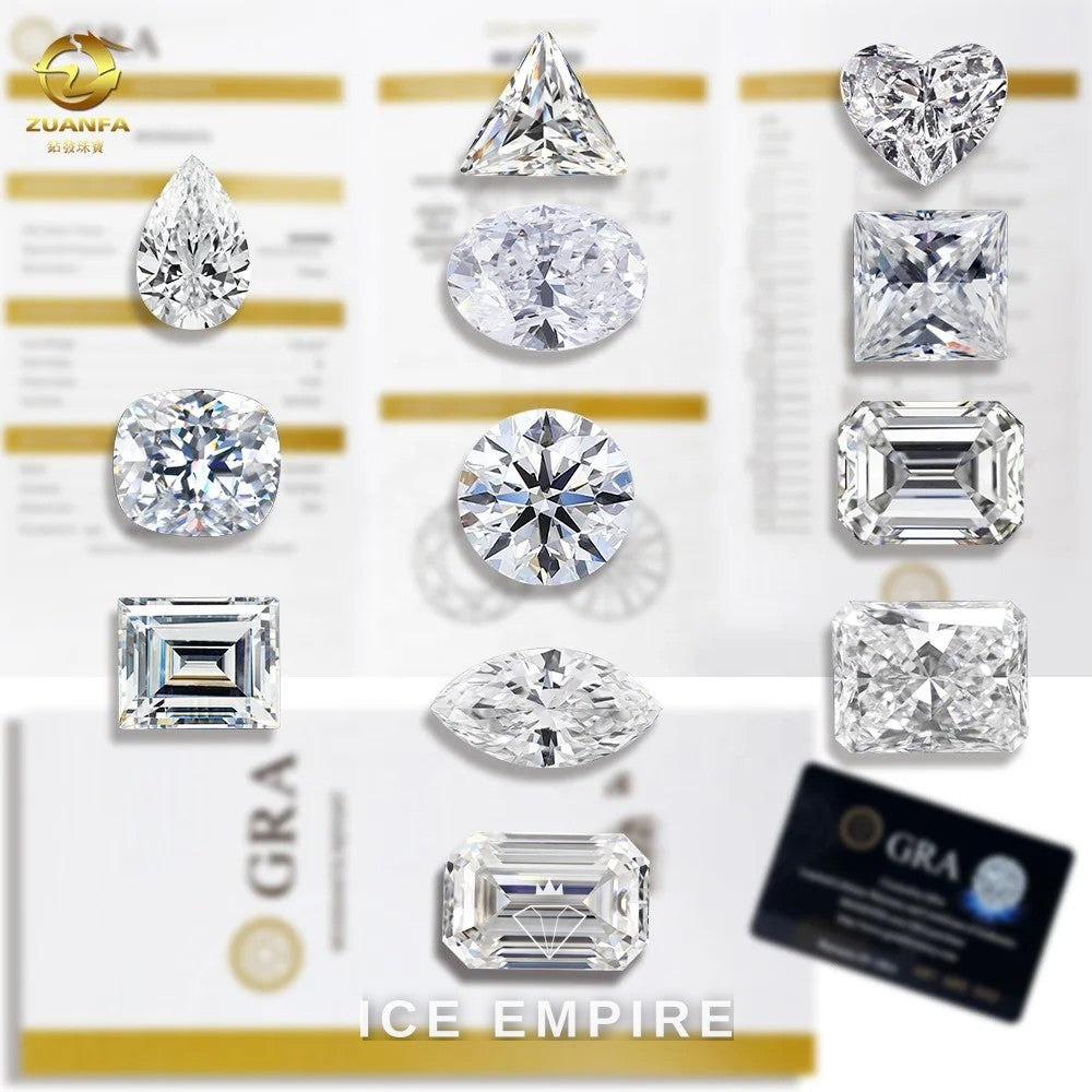 Iced Out 925 Silver Moissanite Watch