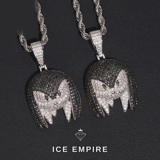 Iced Out 925 Silver Moissanite Pendant