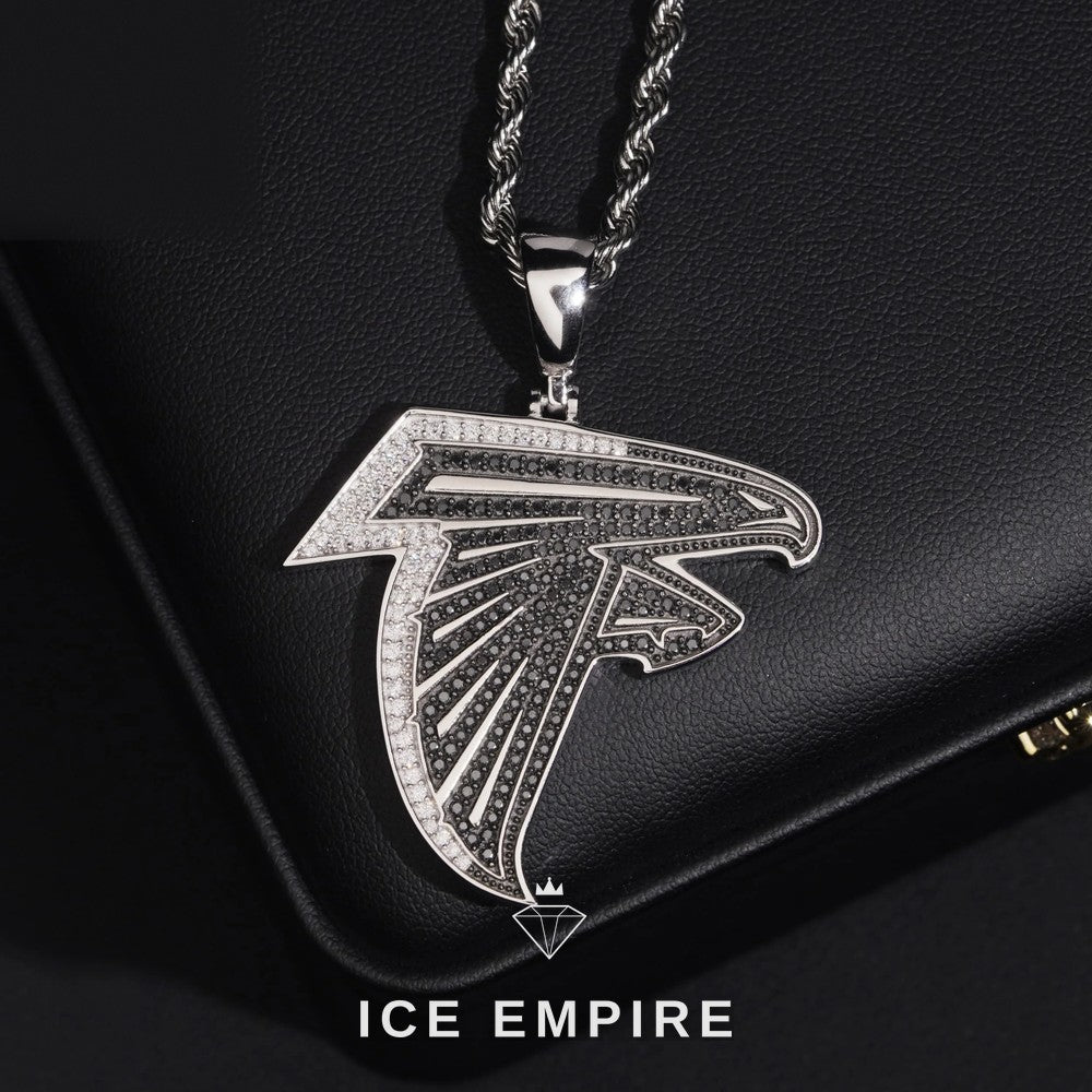 Iced Out Gold Plated Moissanite Pendant