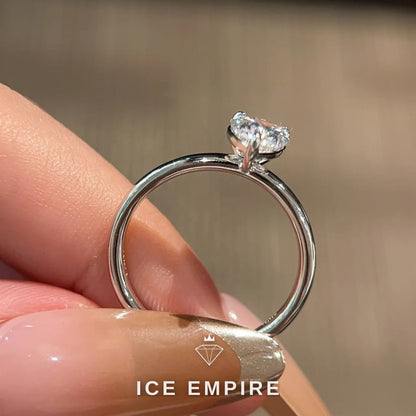 Iced Out 18K Gold Lab Grown Diamond Ring