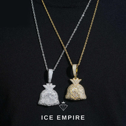 Iced Out 925 Silver Rope Chain