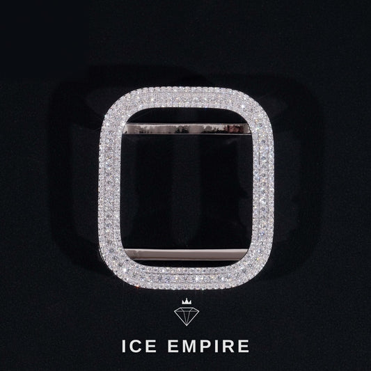 Iced Out 925 Silver Moissanite Watch