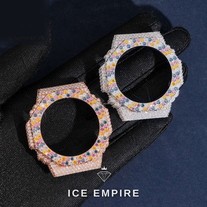 Iced Out 925 Silver Moissanite Watch