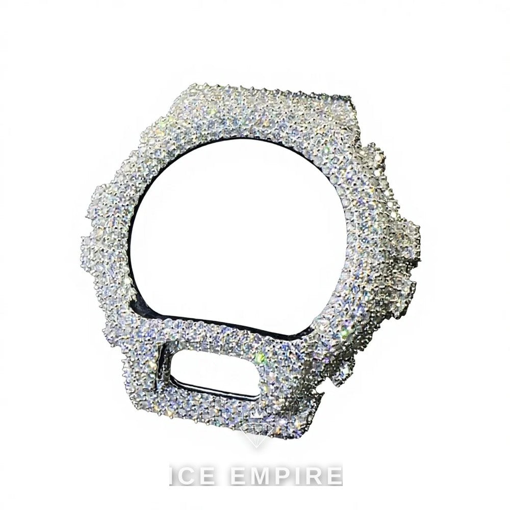 Iced Out 925 Silver Moissanite Watch