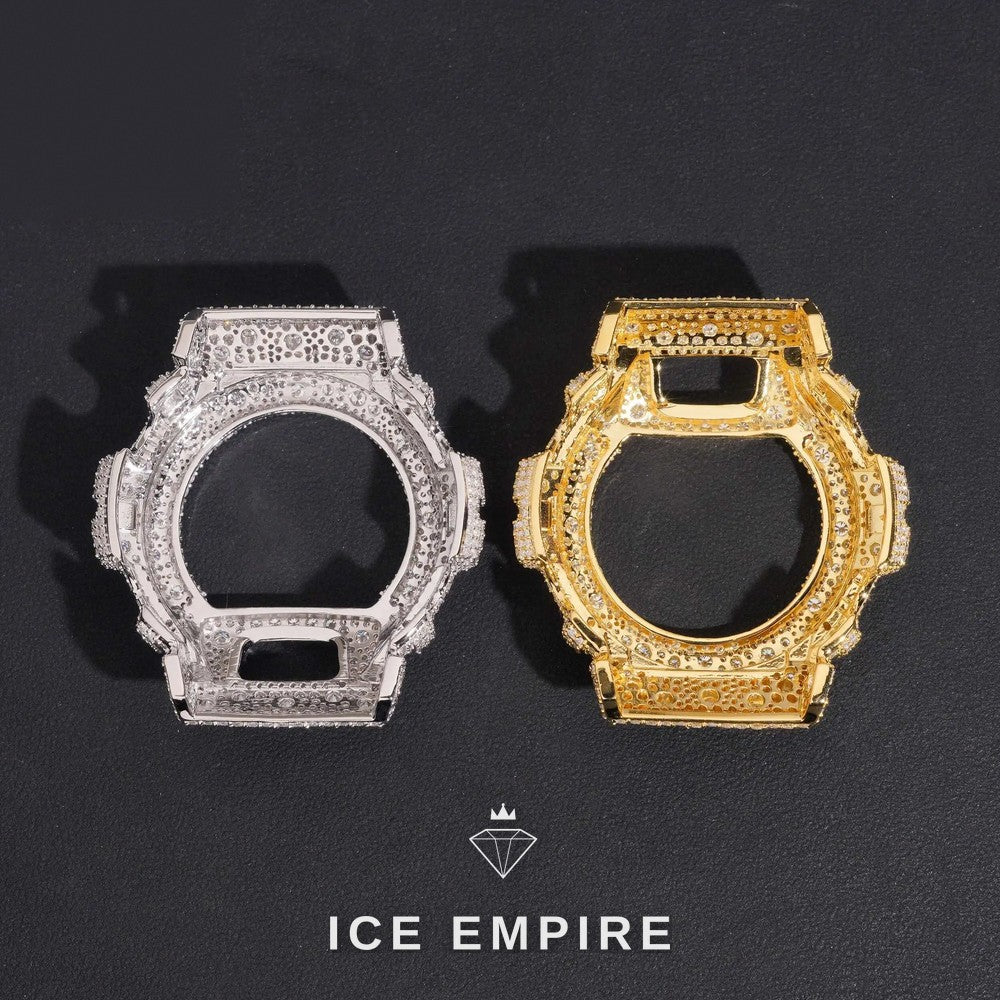 Iced Out 925 Silver Moissanite Watch