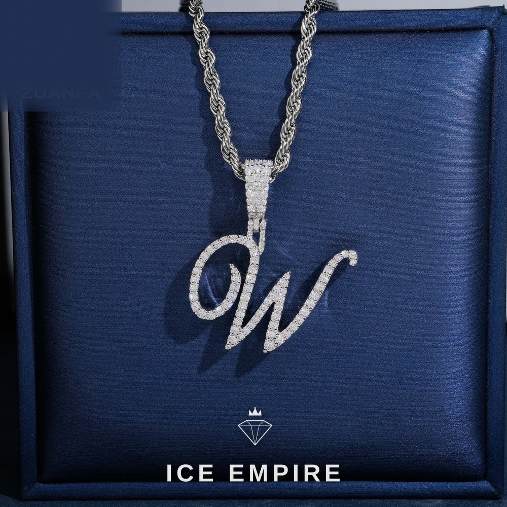 Iced Out Rose Gold Plated Moissanite Cuban Chain