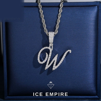 Iced Out Rose Gold Plated Moissanite Cuban Chain