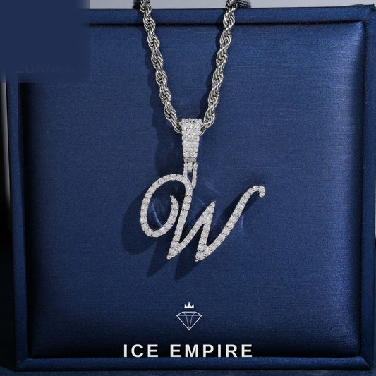 Iced Out Rose Gold Plated Moissanite Cuban Chain
