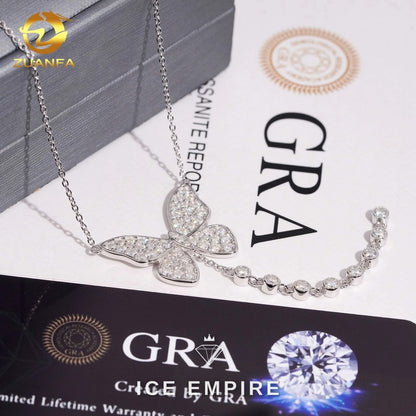 Iced Out Rose Gold Plated Moissanite Cuban Chain