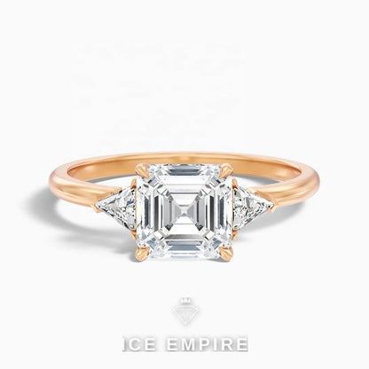Iced Out Gold Plated Lab Grown Diamond Pendant