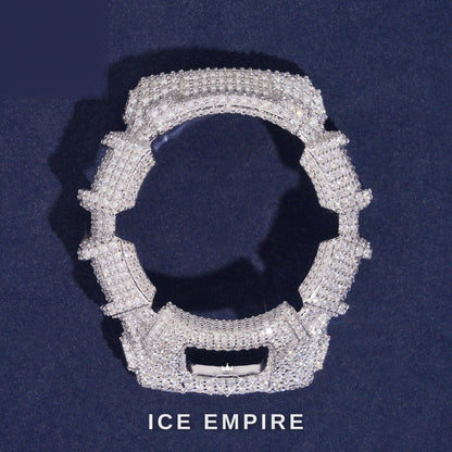 Iced Out 925 Silver Moissanite Watch