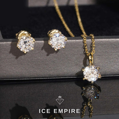 Iced Out 925 Silver Moissanite Cuban Chain