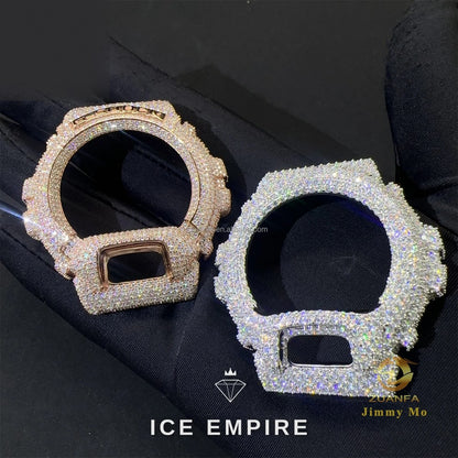 Iced Out 925 Silver Moissanite Watch