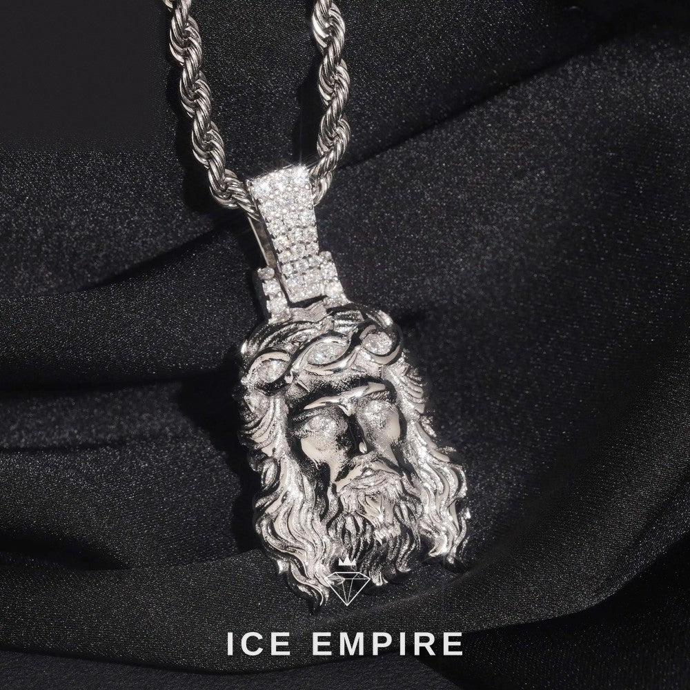 Iced Out Gold Plated Moissanite Pendant