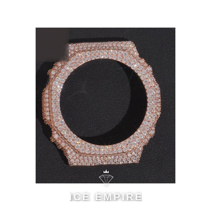 Iced Out 925 Silver Moissanite Watch