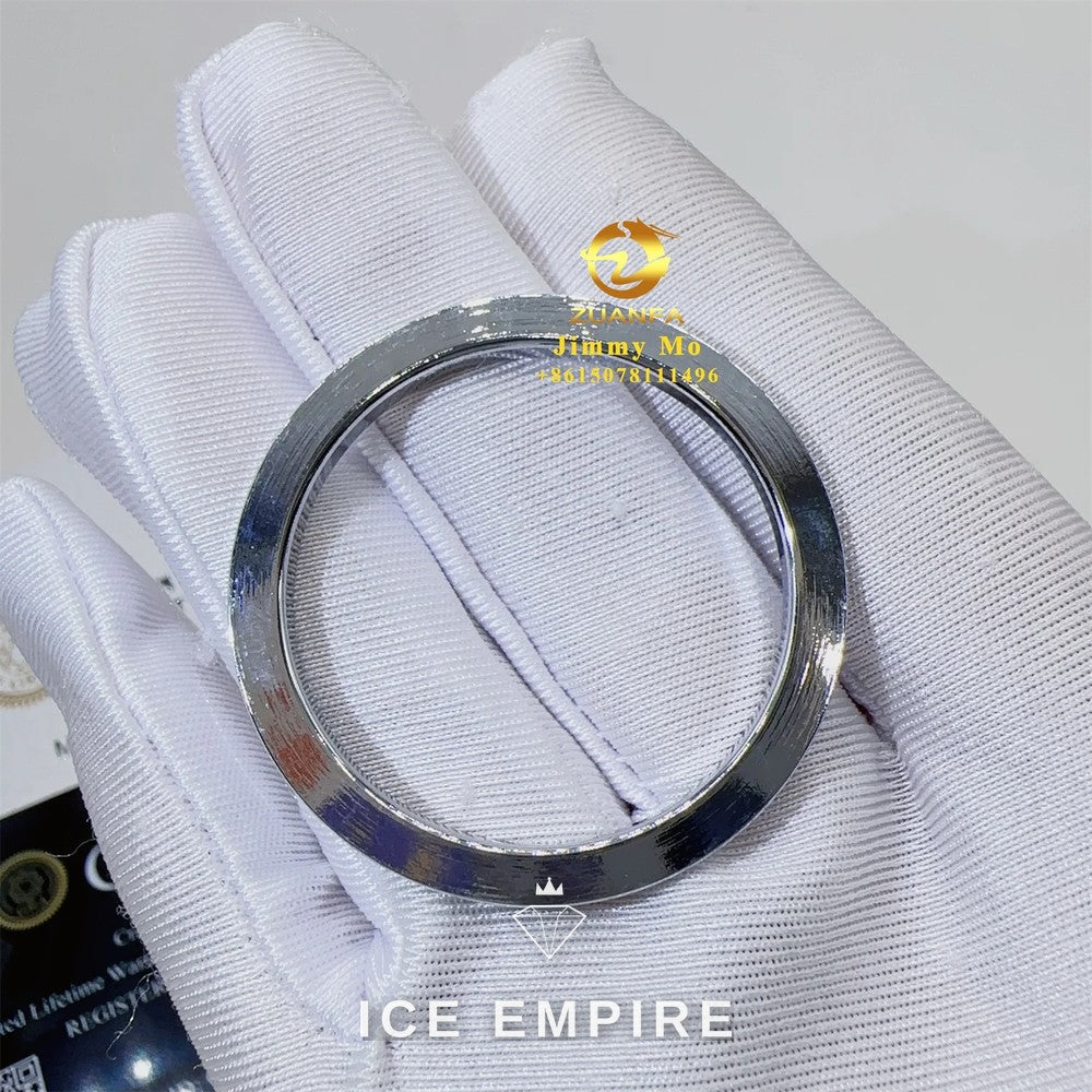 Iced Out 925 Silver Moissanite Watch