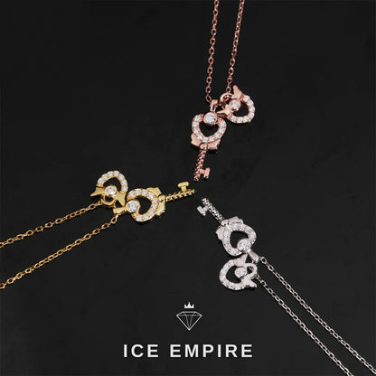 Iced Out Rose Gold Plated Cuban Chain