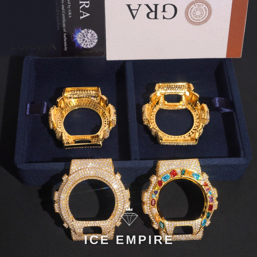 Iced Out 925 Silver Watch