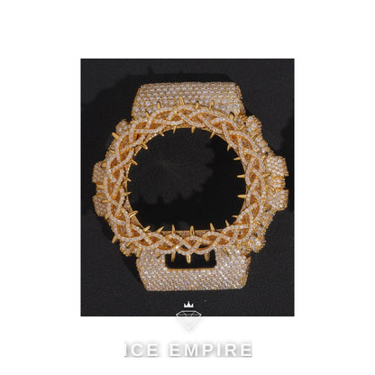 Iced Out 925 Silver Moissanite Watch