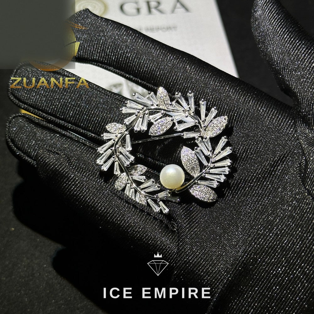 Iced Out Rose Gold Plated Pendant