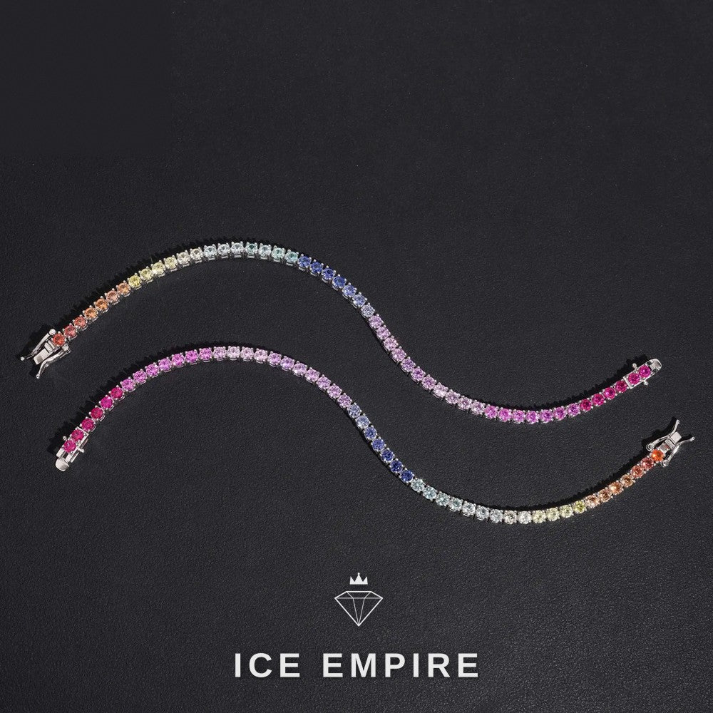 Iced Out 925 Silver Tennis Chain